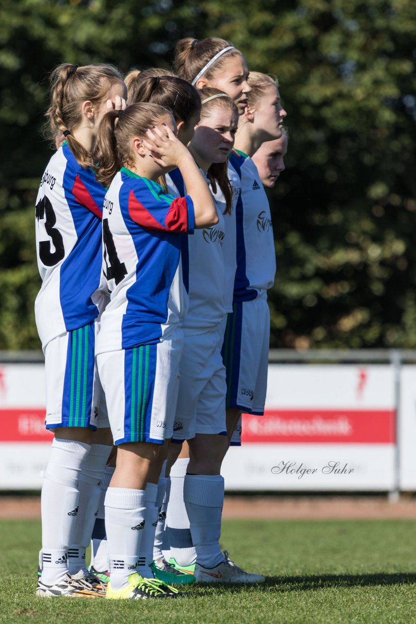 Bild 147 - B-Juniorinnen Krummesser SV - SV Henstedt Ulzburg : Ergebnis: 0:3